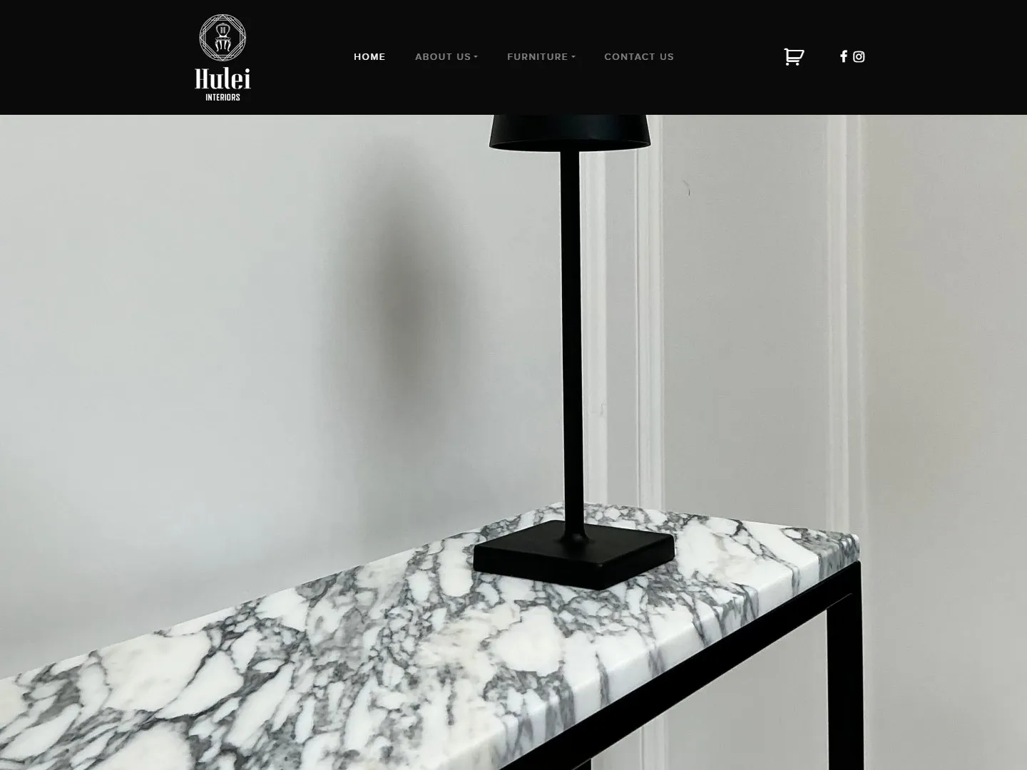 Hulei Interiors website