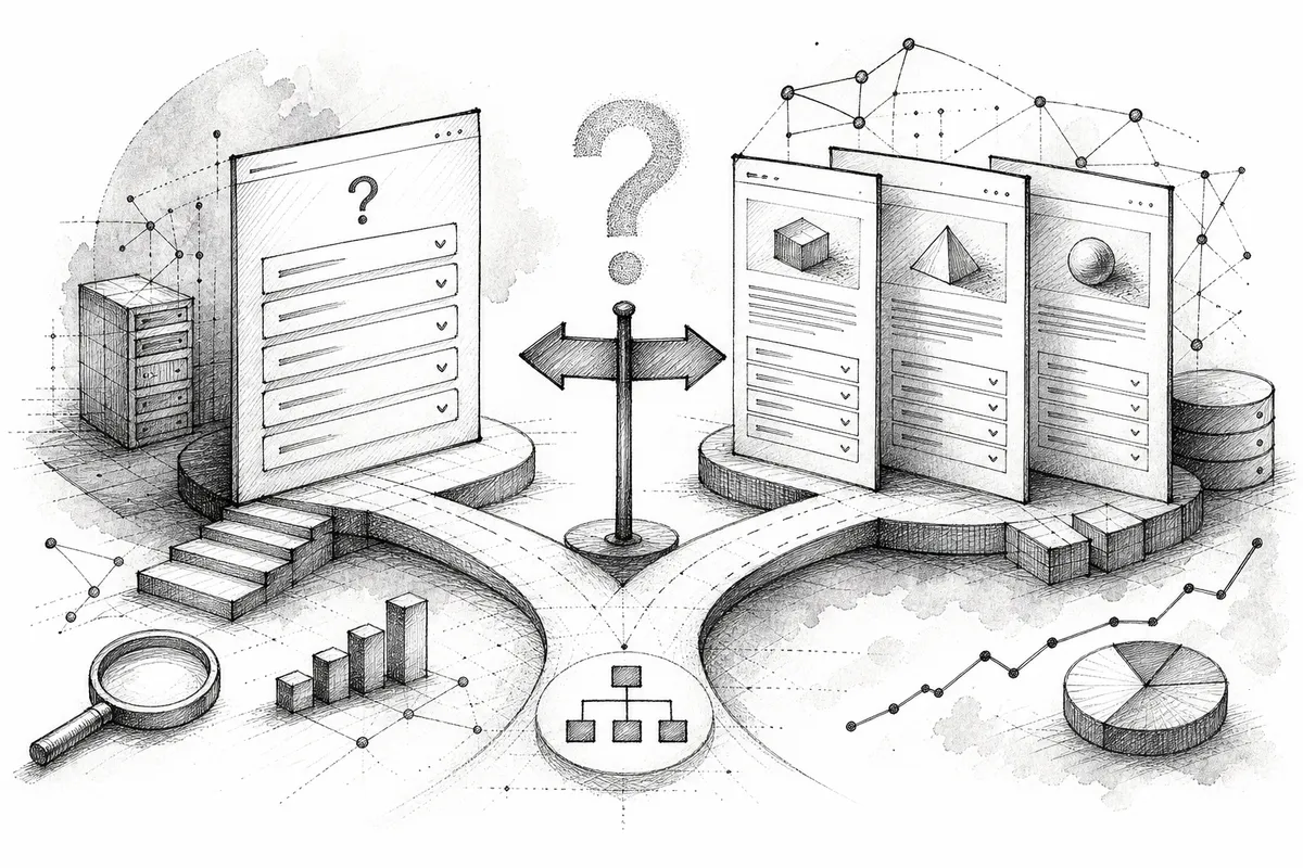 Do small business websites need a dedicated FAQ page, or should FAQs live on service pages?